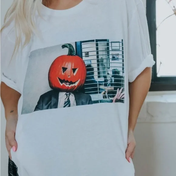 ✨HP✨ NEW Riffraff Women’s Office Themed Tshirt - Picture 2 of 5